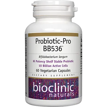 Probiotic-Pro BB536 60 vcaps By Bioclinic Naturals