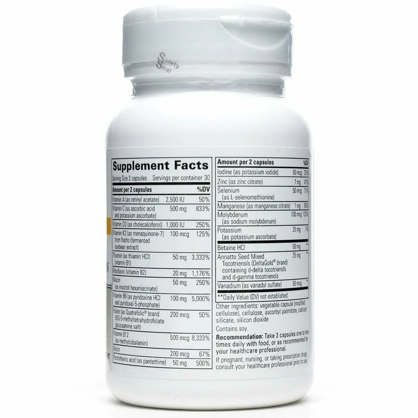 ProThrivers Wellness Multi 60 vcaps by Integrative Therapeutics