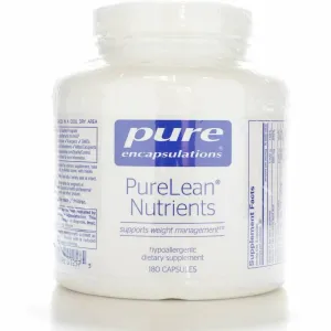 PureLean Nutrients 180 vcaps by Pure Encapsulations