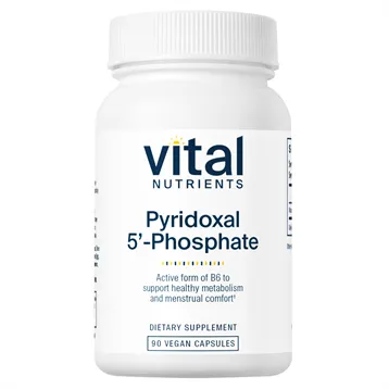 Pyridoxal 5 Phosphate 50 mg 90 caps by Vital Nutrients