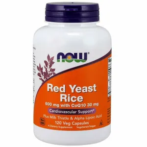 Red Yeast Rice & CoQ10 120 vcaps by NOW
