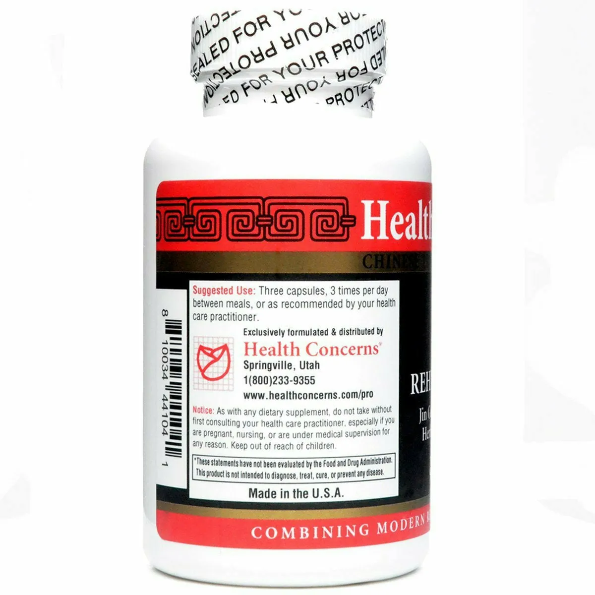 Rehmannia 8 90 caps by Health Concerns