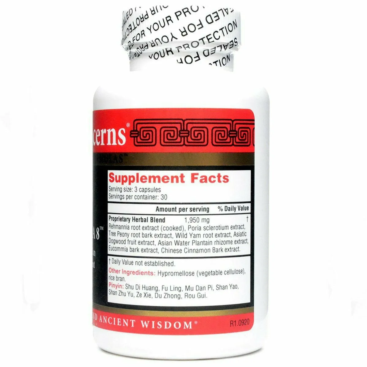 Rehmannia 8 90 caps by Health Concerns