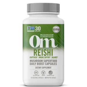 Reishi 90 vegcaps By Om Mushroom
