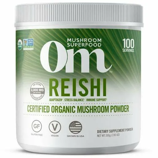 Reishi (Ganoderma lucidum) 200 g By Om Mushroom