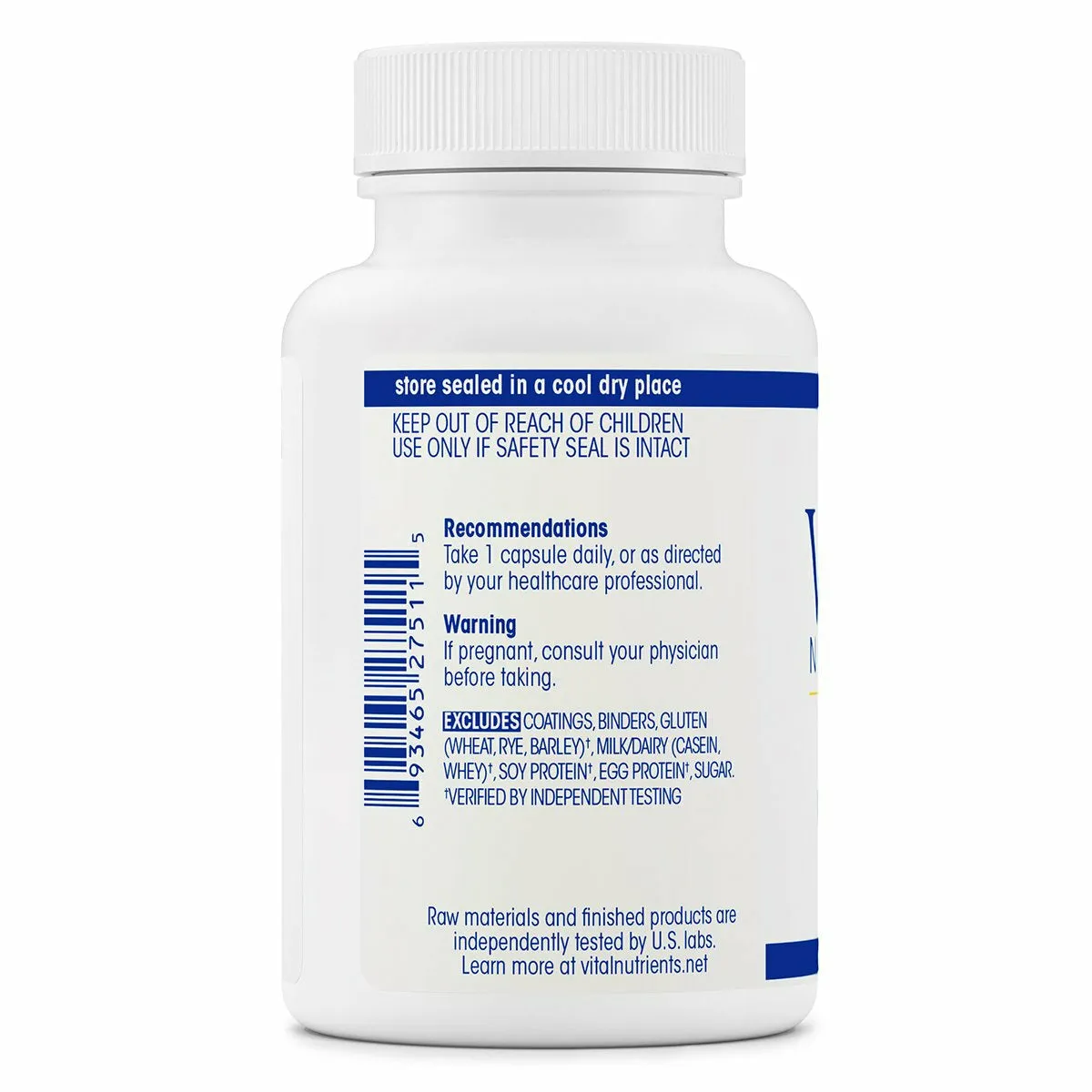 Resveratrol 500 mg Ultra High Potency 60 vcaps by Vital Nutrients