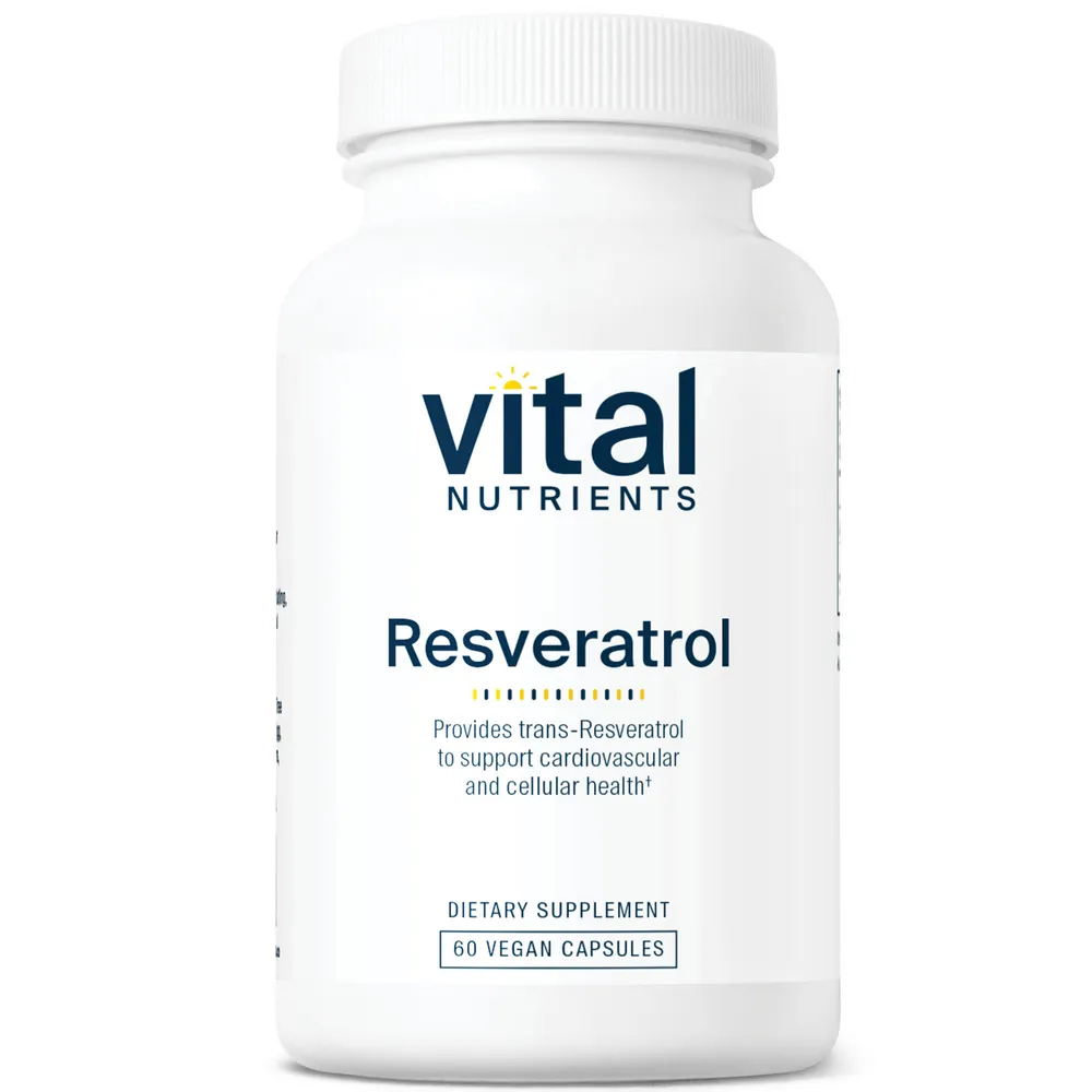 Resveratrol 500 mg Ultra High Potency 60 vcaps by Vital Nutrients