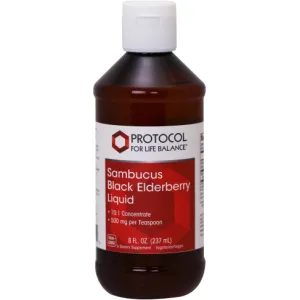Sambucus Black Elderberry 8 fl oz by Protocol For Life Balance