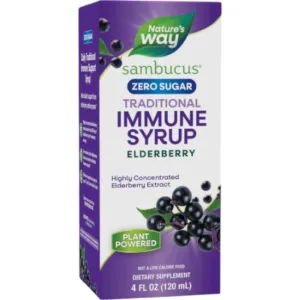 Sambucus Sugar Free Syrup 4 oz by Nature's Way