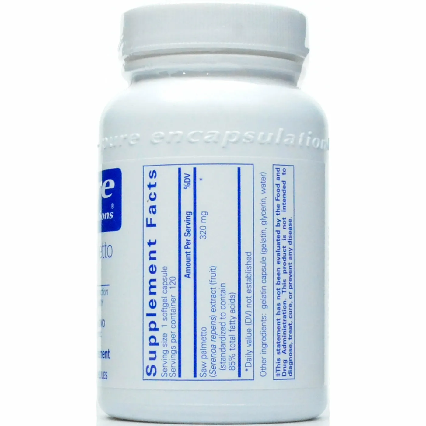 Saw Palmetto 320 by Pure Encapsulations