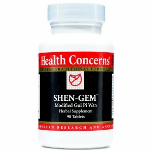 Shen-Gem 90 capsules by Health Concerns