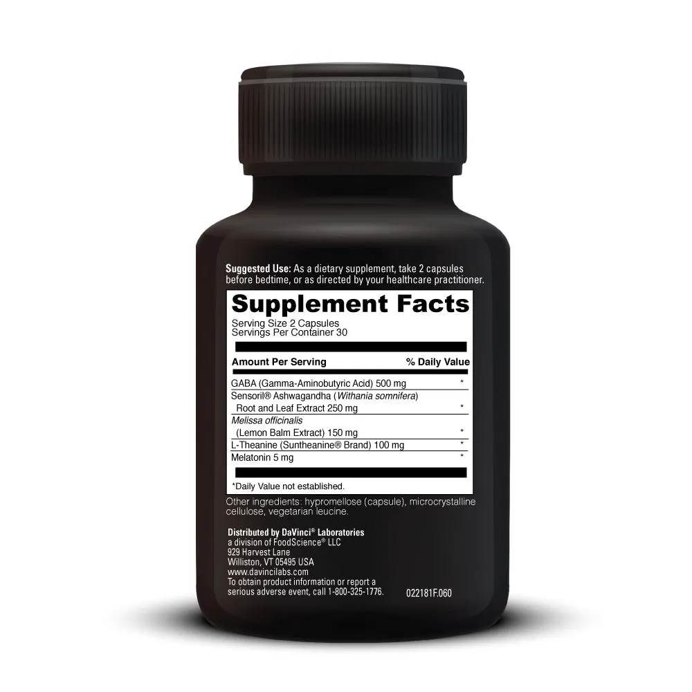 Sleep Benefits 60 caps by Davinci Labs