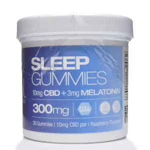 Sleep Gummies CBD   Melatonin 300 mg Full Spectrum (10 mg/30 count) by Kuribl