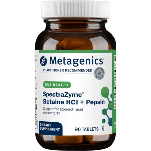SpectraZyme Betaine HCI   Pepsin by Metagenics