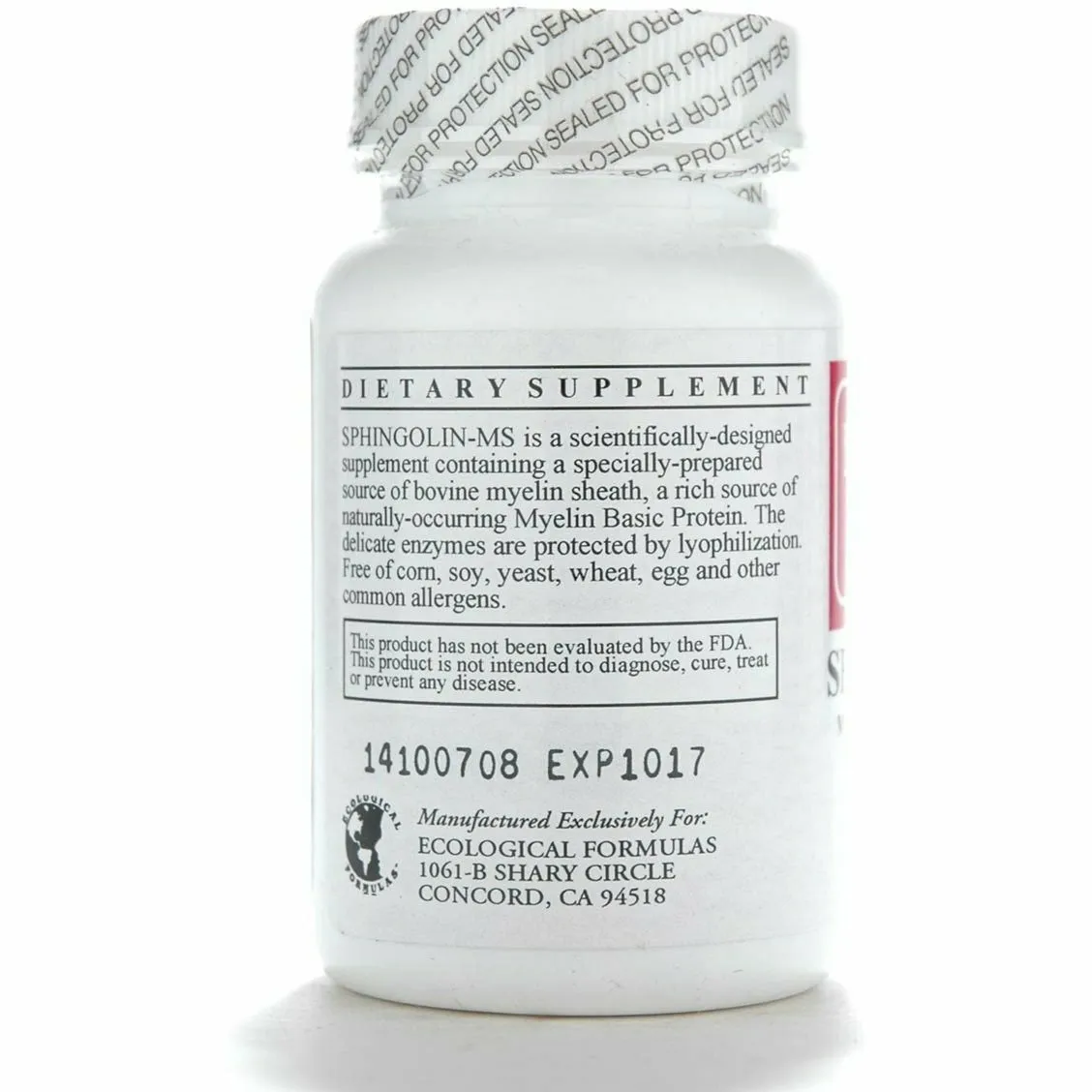 Sphingolin 60 caps by Ecological Formulas