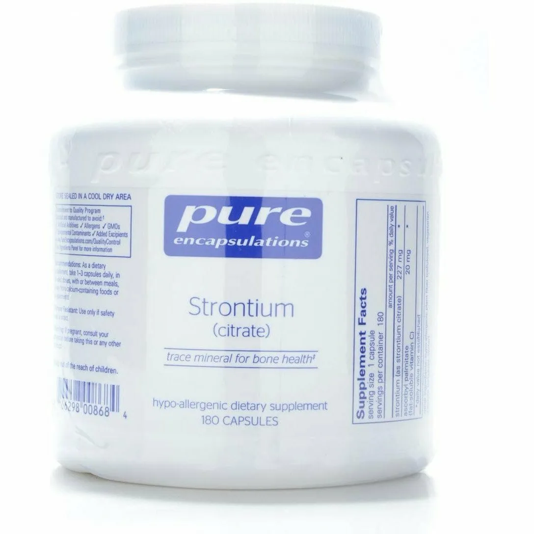 Strontium 227 mg by Pure Encapsulations