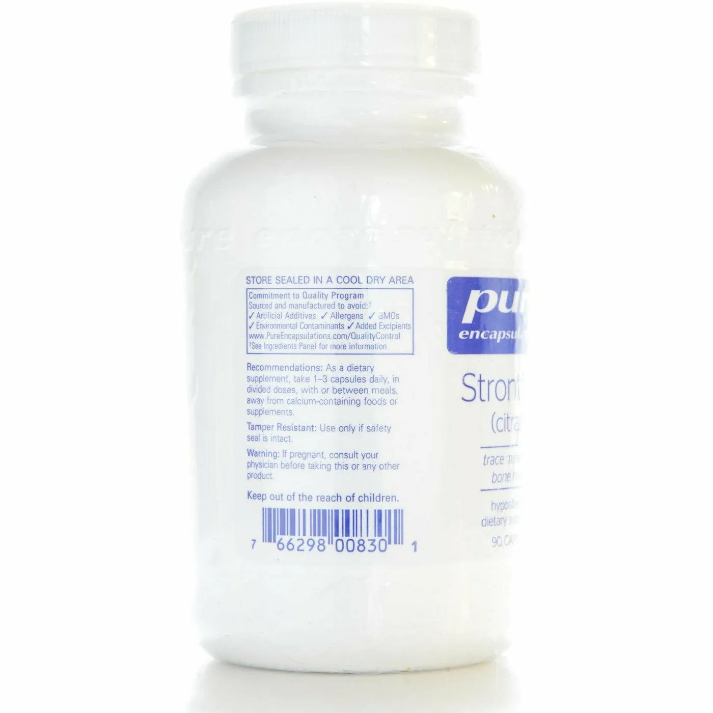 Strontium 227 mg by Pure Encapsulations