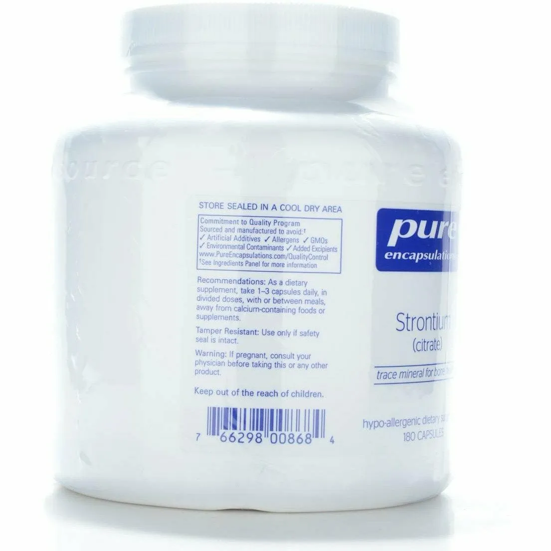 Strontium 227 mg by Pure Encapsulations