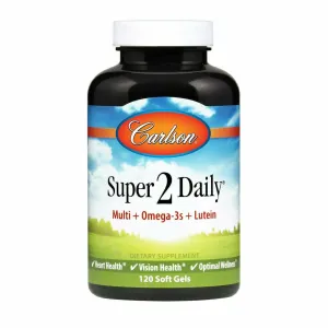 Super 2 Daily 120 softgels by Carlson Labs