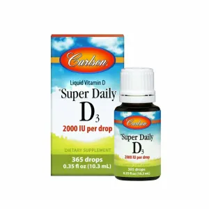 Super Daily D3 0.37 fl oz by Carlson Labs