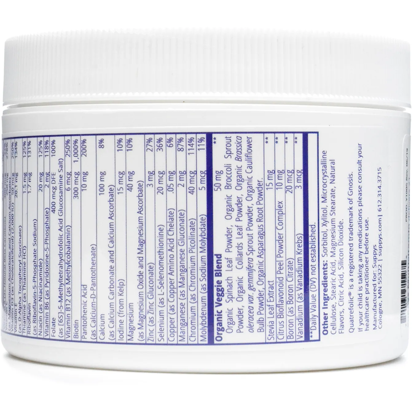 Suppys Children's Chewable Tropical Punch 60 Tabs by TonicSea