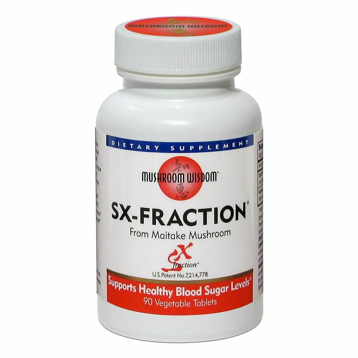 SX Fraction 90 vegtabs by Mushroom Wisdom. Inc.