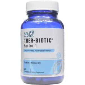Ther-Biotic Factor 1 (Lactobacillus Rhamnosus) 60 vcaps by Klaire Labs/SFI Health