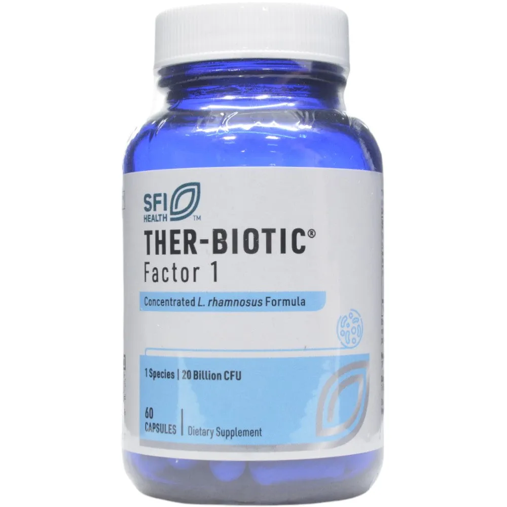 Ther-Biotic Factor 1 (Lactobacillus Rhamnosus) 60 vcaps by Klaire Labs/SFI Health