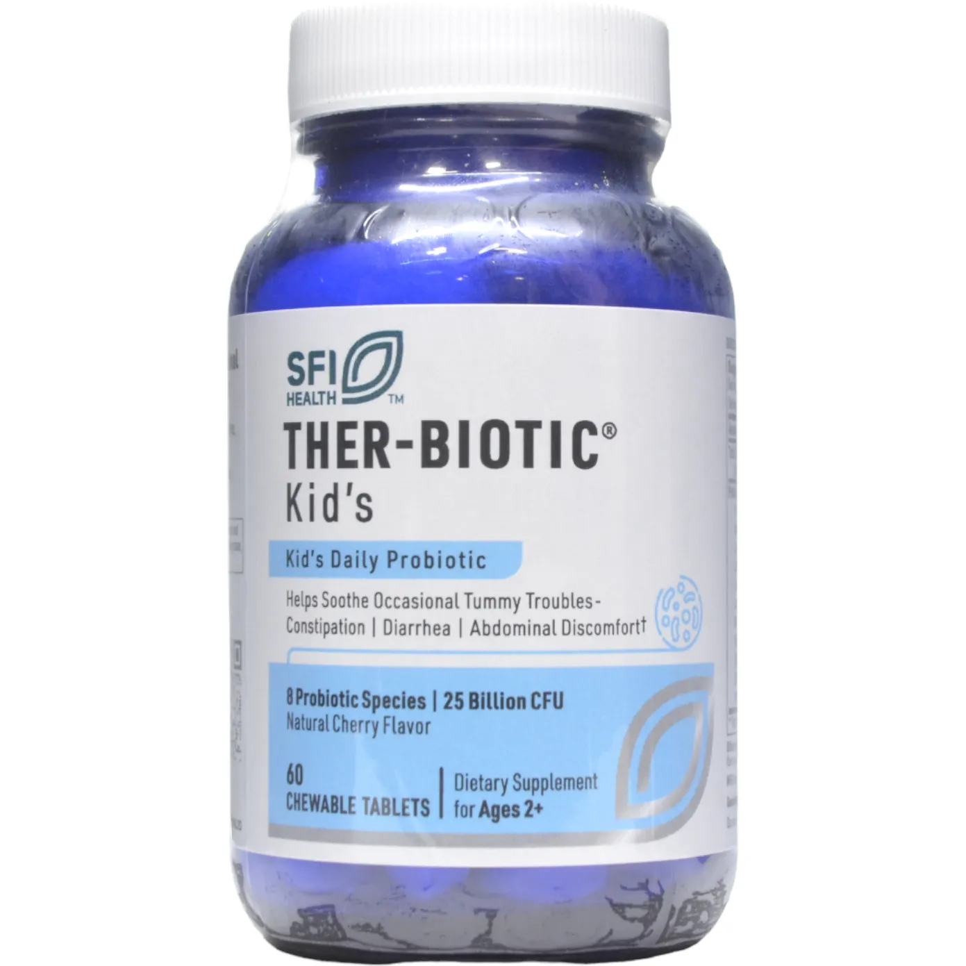 Ther-Biotic Kids 60 chewable tablets by Klaire Labs/SFI Health