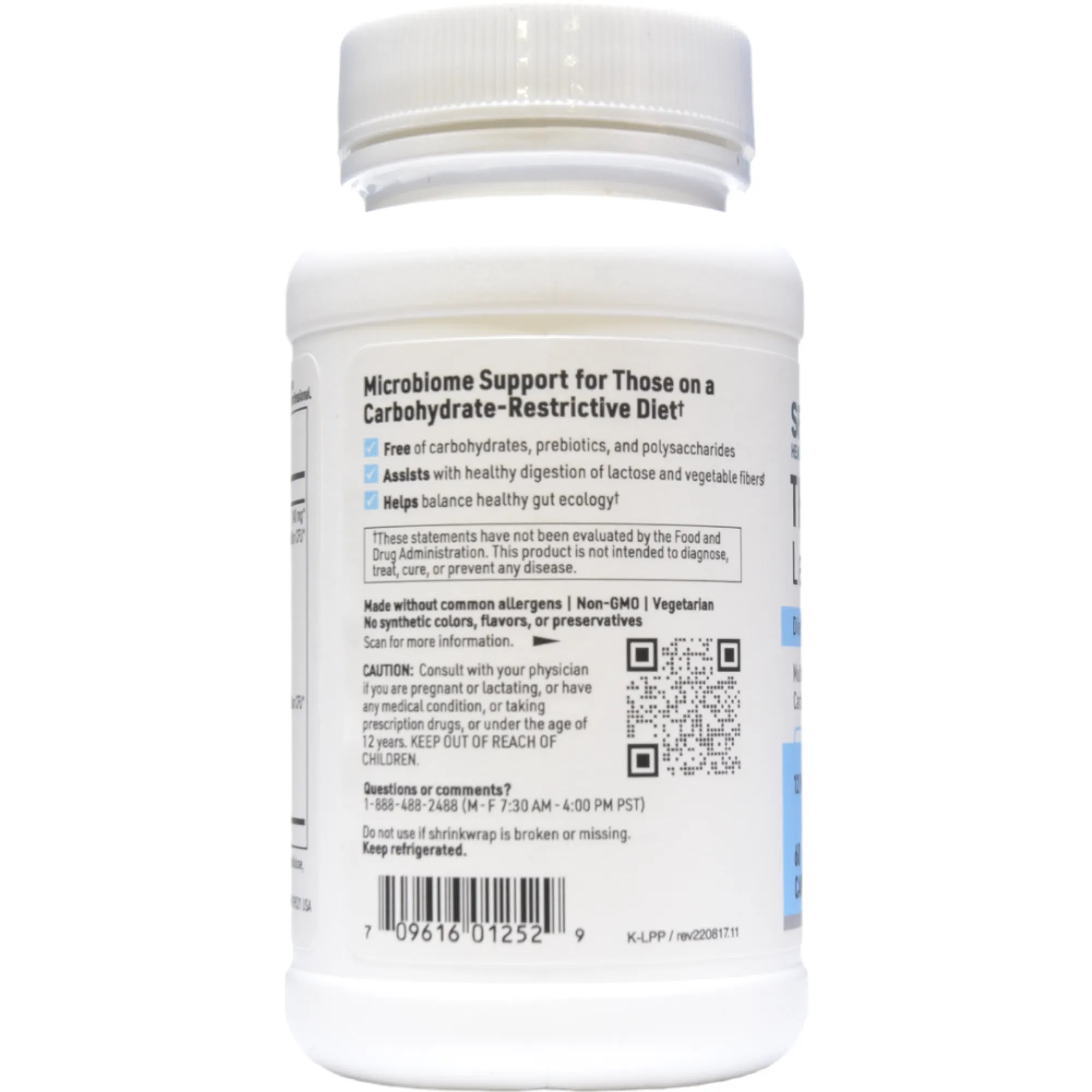 Ther-Biotic LactoPrime Plus 60 vcaps by Klaire Labs/SFI Health