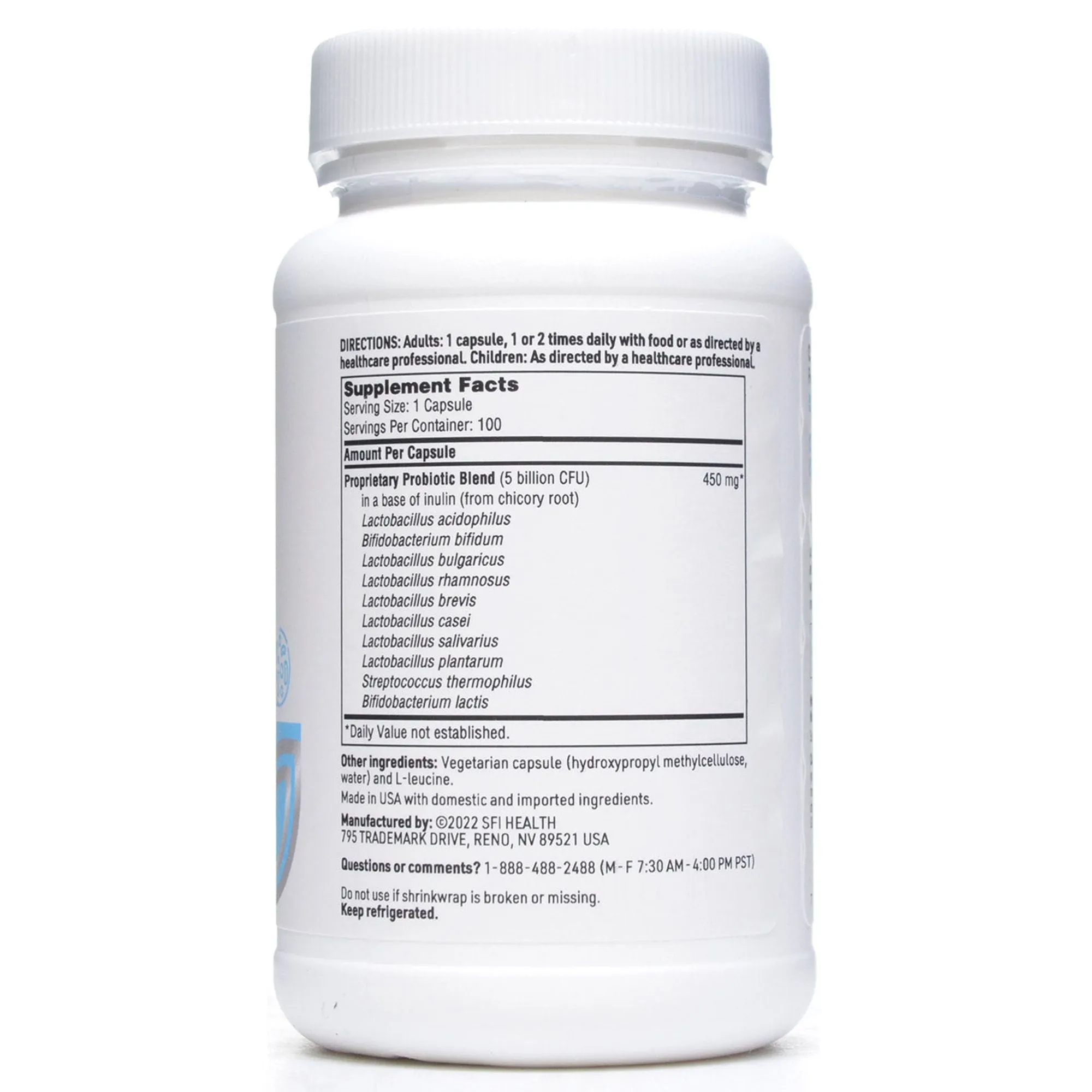 Ther-Biotic Vital-10 100 vcaps by Klaire Labs/SFI Health