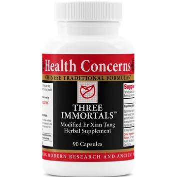 Three Immortals 90 caps by Health Concerns