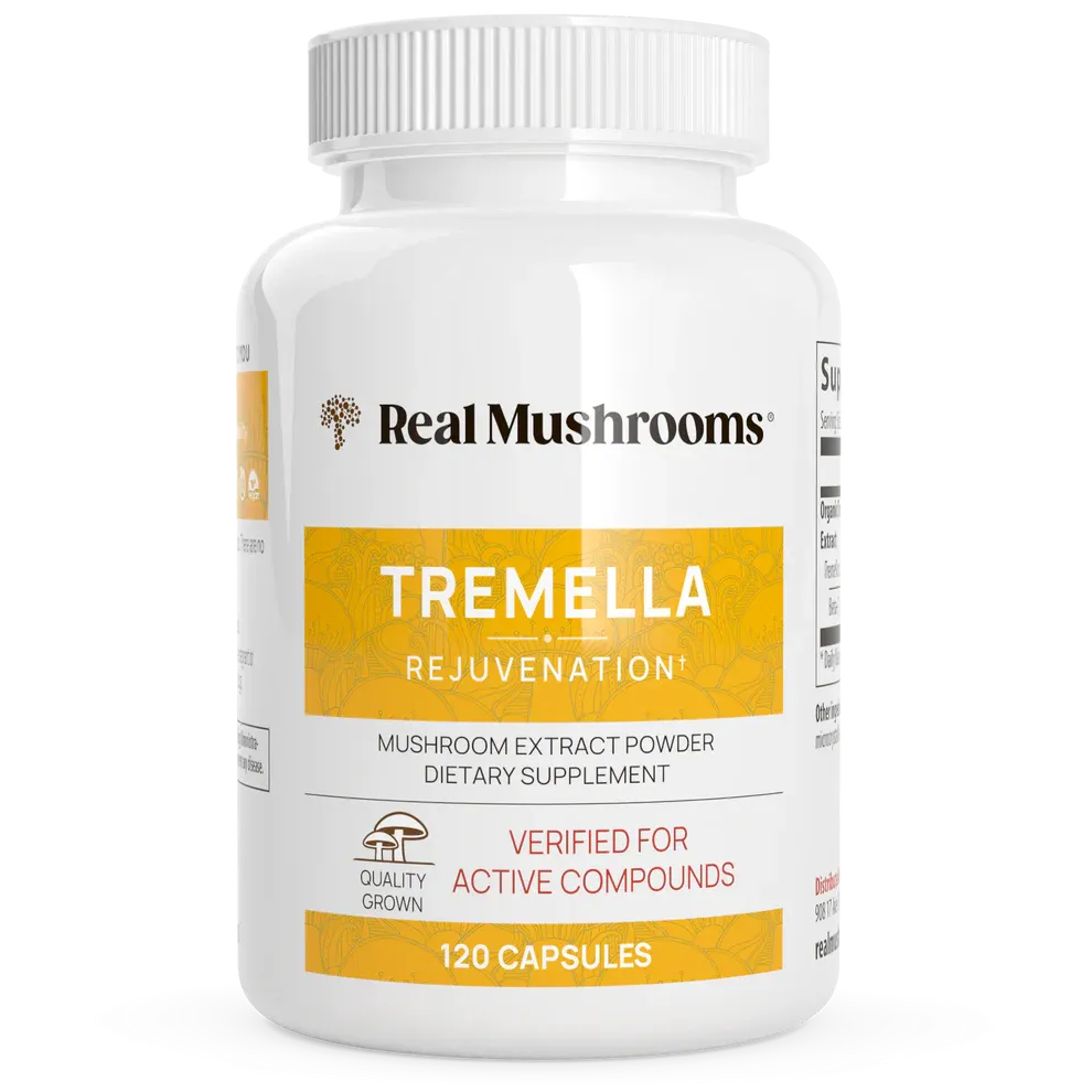 Tremella Mushroom Extract 120 capsules by Real Mushrooms