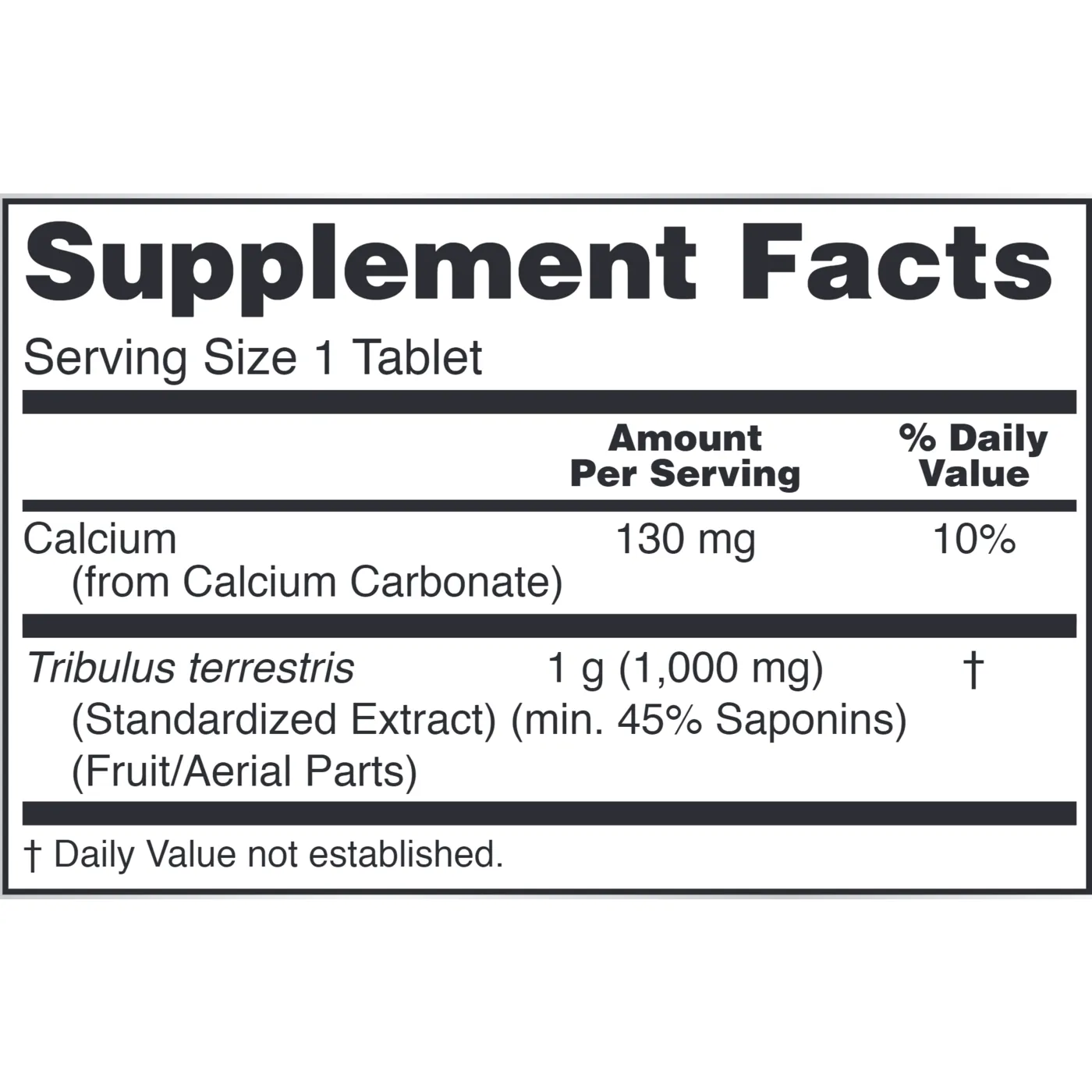 Tribulus 1.000 mg 90 tabs by NOW