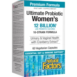 Ultimate Probiotic Womens 60 vegcaps By Natural Factors