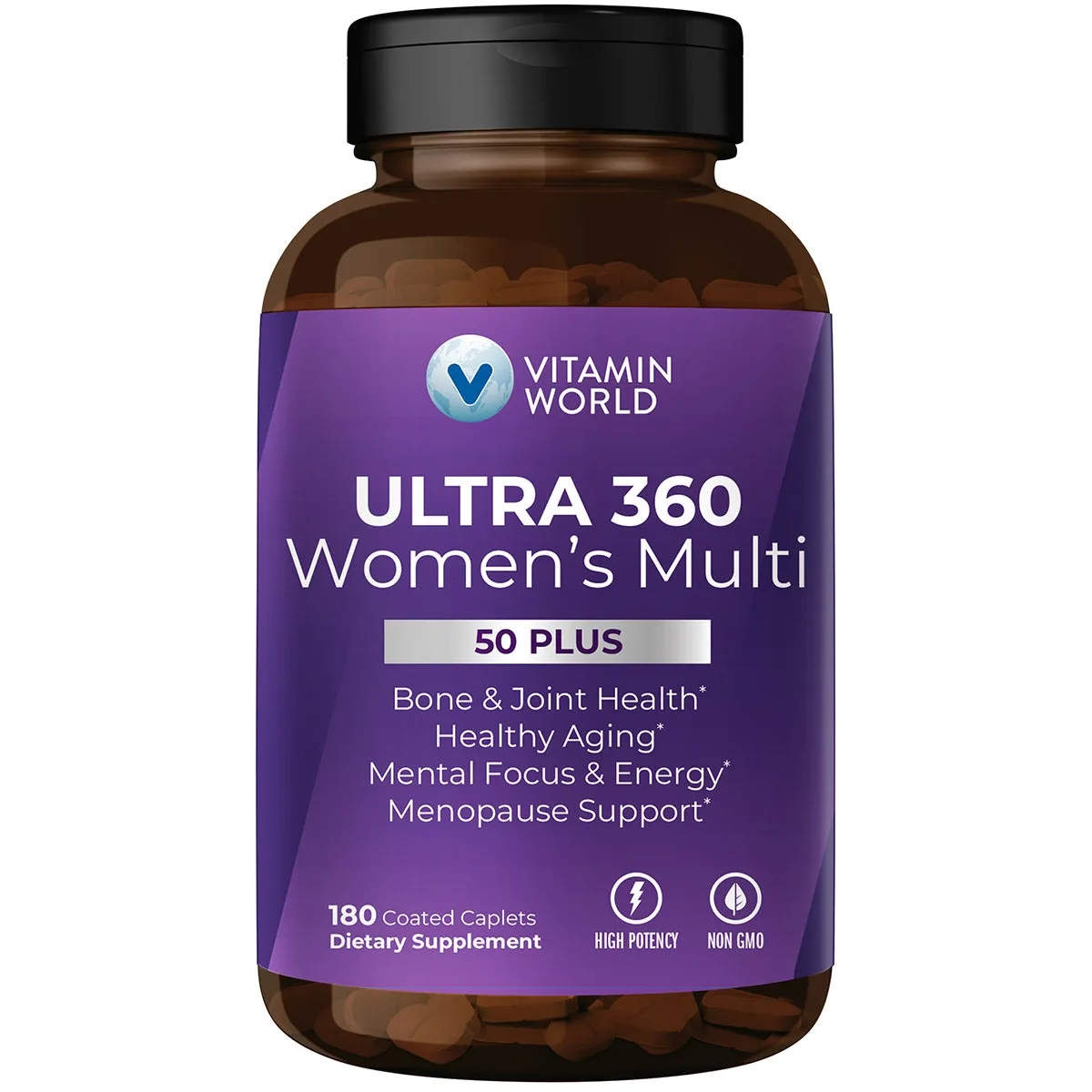 ULTRA 360 Women's 50 Plus Multivitamin 180 caps by Vitamin World