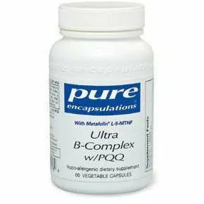 Ultra B-Complex w/ PQQ 60 vcaps by Pure Encapsulations