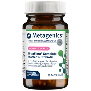 UltraFlora Complete Women's Probiotic 30 Capsules by Metagenics