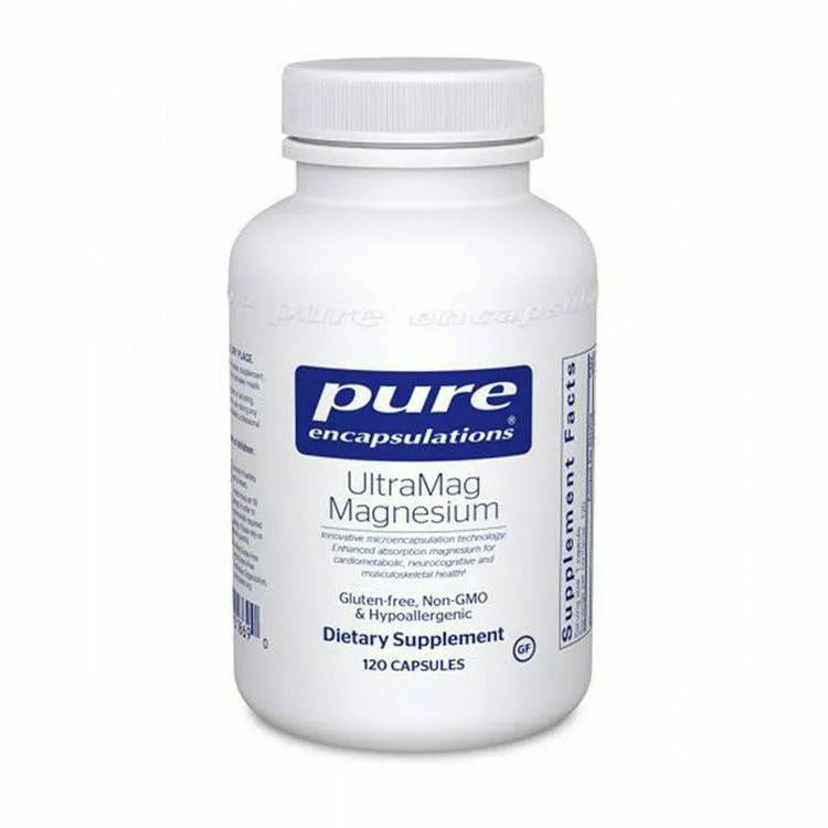 UltraMag Magnesium 120 caps by Pure Encapsulations