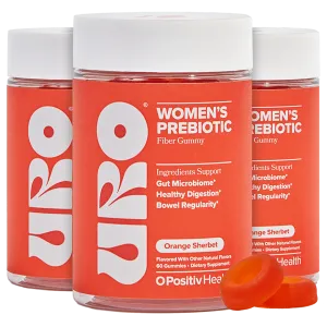 URO Women's Prebiotic Fiber Gummy - Bundle