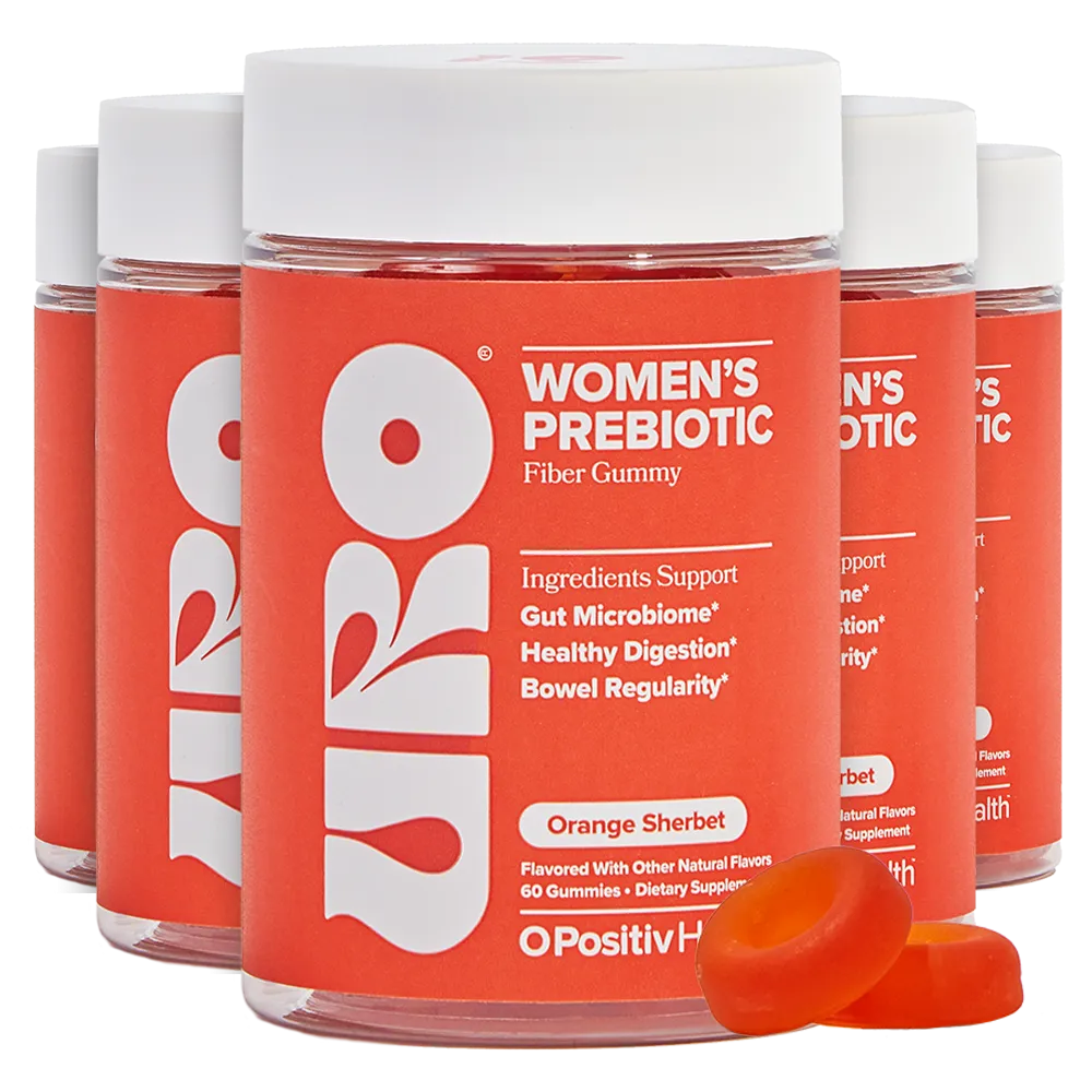 URO Women's Prebiotic Fiber Gummy - Bundle