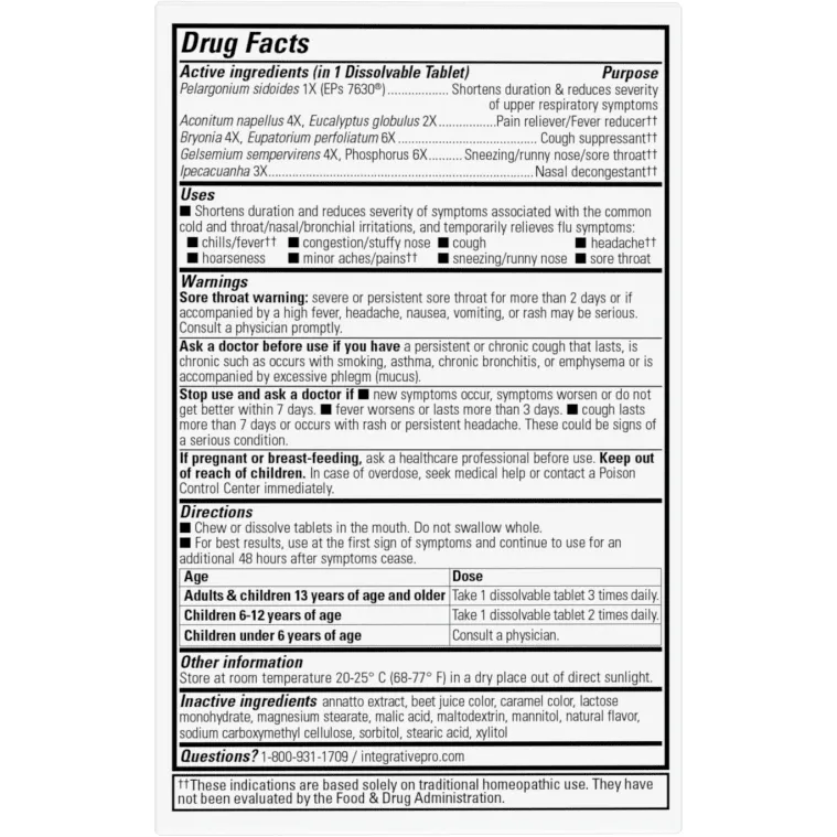 V Clear Berry Dissolving Tabs 20 tabs By Integrative Therapeutics