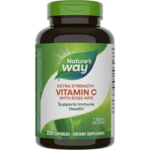 Vitamin C with Rose Hips Extra Strength 250 caps by Nature's Way