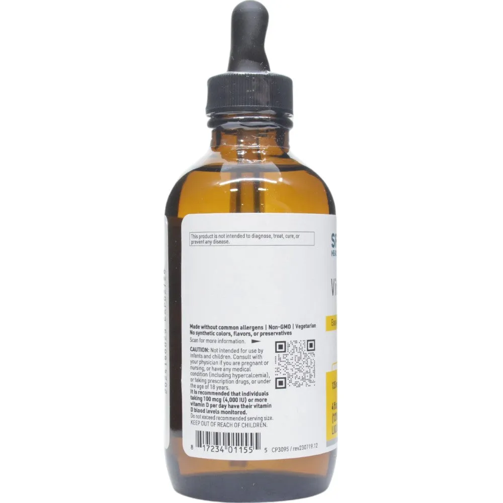 Vitamin D3 5000 IU Liquid 120 mL by Klaire Labs/SFI Health