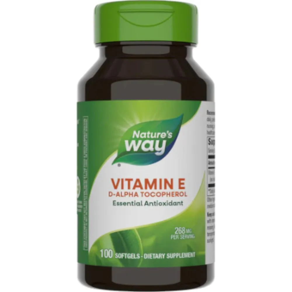 Vitamin E 100 softgels by Nature's Way