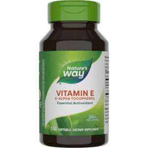 Vitamin E 100 softgels by Nature's Way