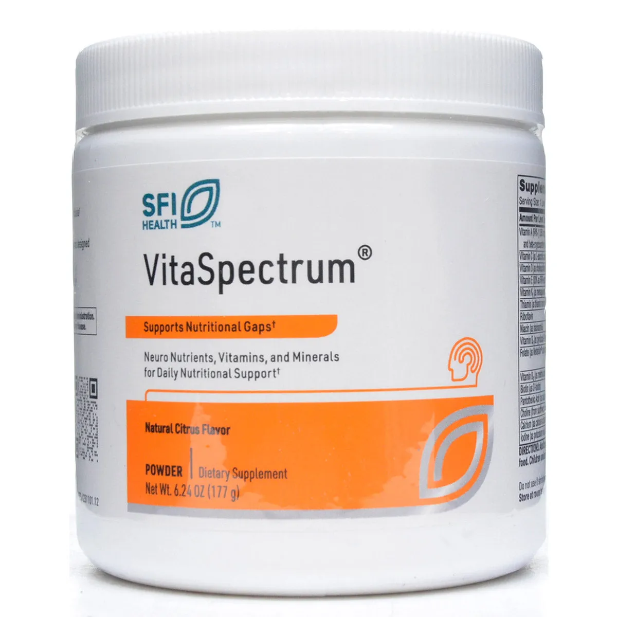 VitaSpectrum Powder Citrus 165 g by Klaire Labs/SFI Health