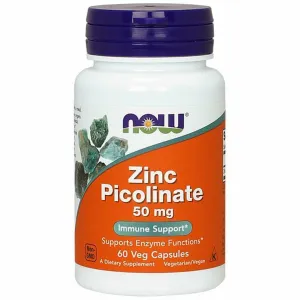Zinc Picolinate 50 mg 60 caps by NOW