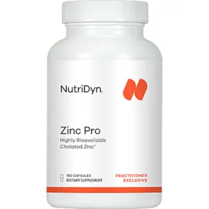 Zinc Pro 180 Caps by Nutri-Dyn