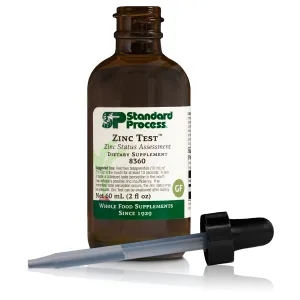 Zinc Test. 2 fl. oz. (60 mL)